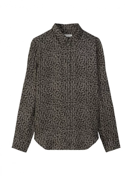 Foto van product Marc O'Polo Blouse crème / donkergrijs / wit