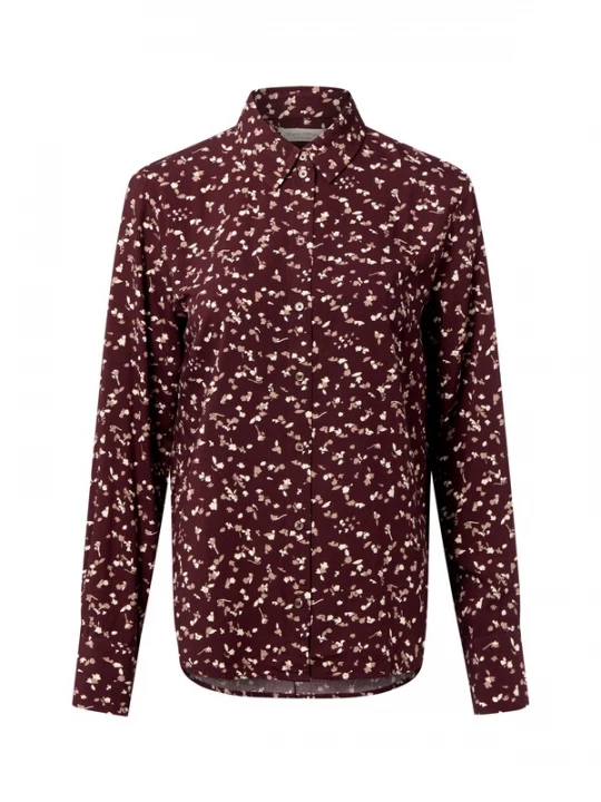 Foto van product Marc O'Polo Blouse crème / nude / kastanjebruin