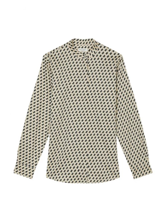 Foto van product Marc O'Polo Blouse ecru / zwart / offwhite