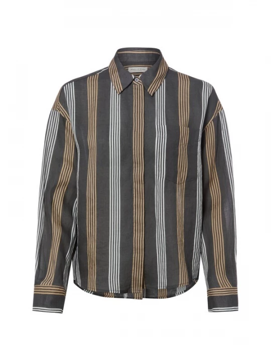 Foto van product Marc O'Polo Blouse lichtbruin / grijs / antraciet