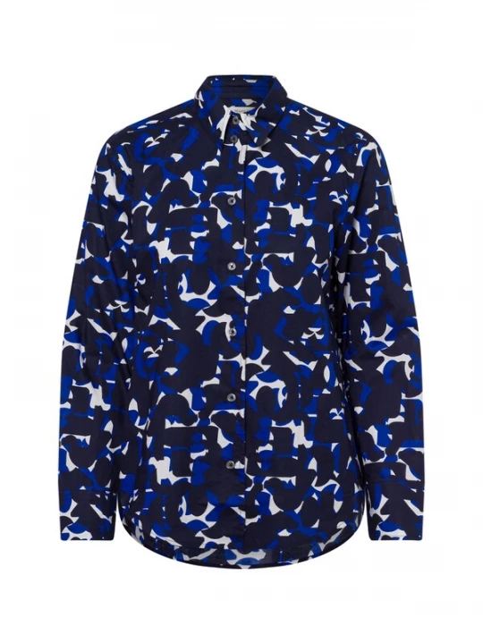 Foto van product Marc O'Polo Blouse navy / indigo / wit