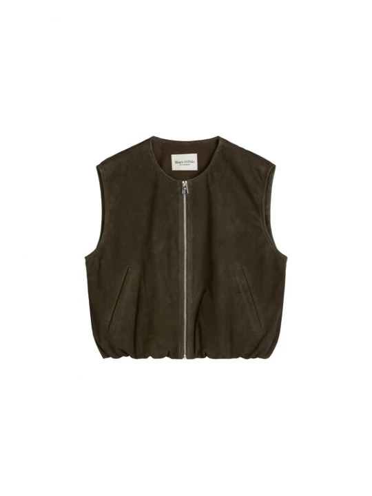 Foto van product Marc O'Polo Bodywarmer donkerbruin