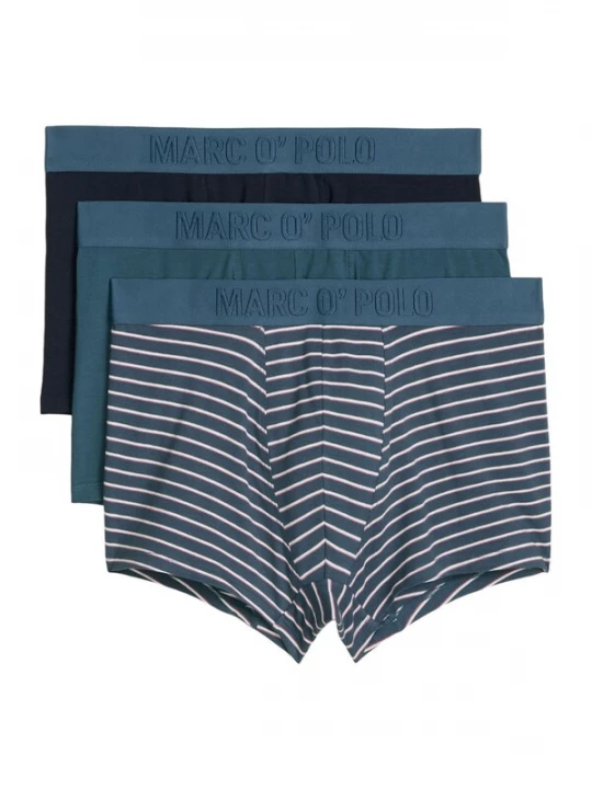 Foto van product Marc O'Polo Boxershorts ' Essentials ' blauw / nachtblauw / wit