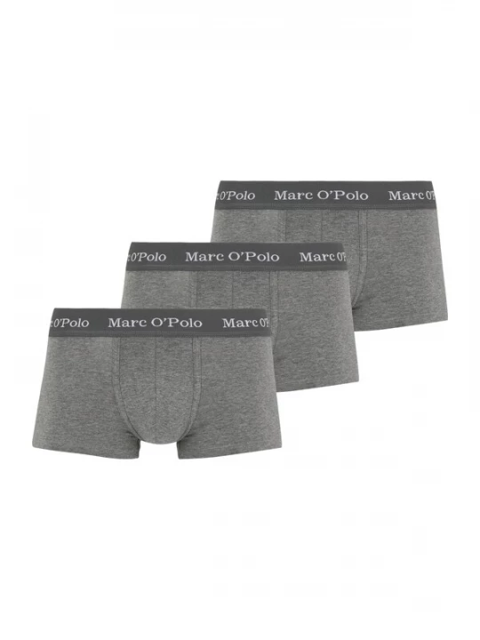 Foto van product Marc O'Polo Boxershorts 'Essentials' grijs gemêleerd / wit