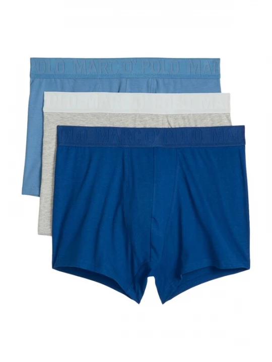 Foto van product Marc O'Polo Boxershorts ' Essentials ' lichtblauw / donkerblauw / grijs gemêleerd