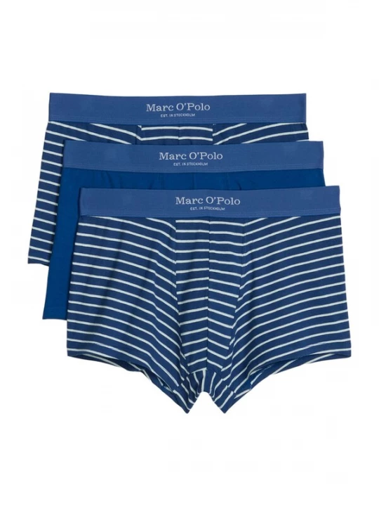 Foto van product Marc O'Polo Boxershorts ' Essentials ' navy / wit
