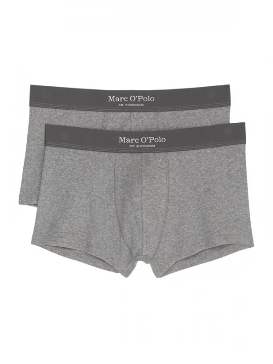 Foto van product Marc O'Polo Boxershorts ' Iconic Rib ' grijs