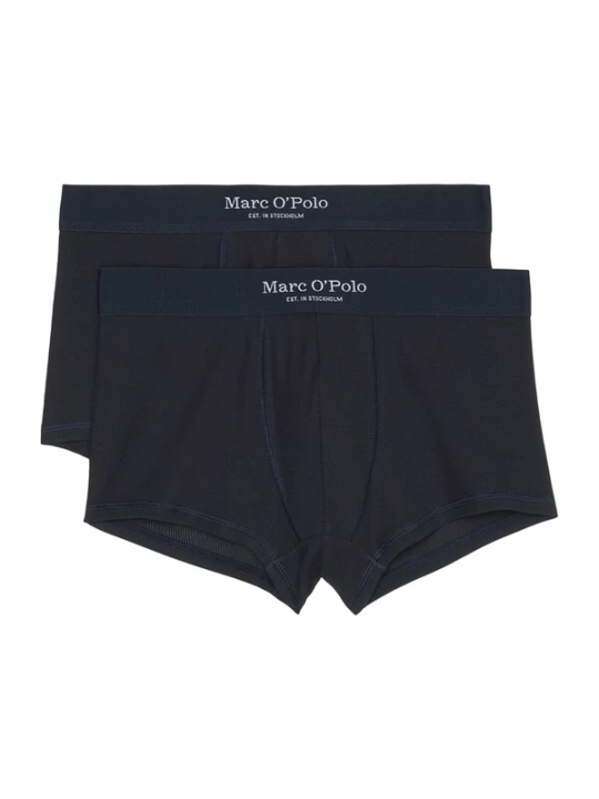 Foto van product Marc O'Polo Boxershorts ' Iconic Rib ' nachtblauw