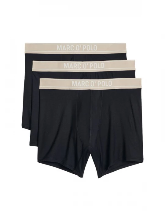 Foto van product Marc O'Polo Boxershorts ' Modal ' beige / zwart