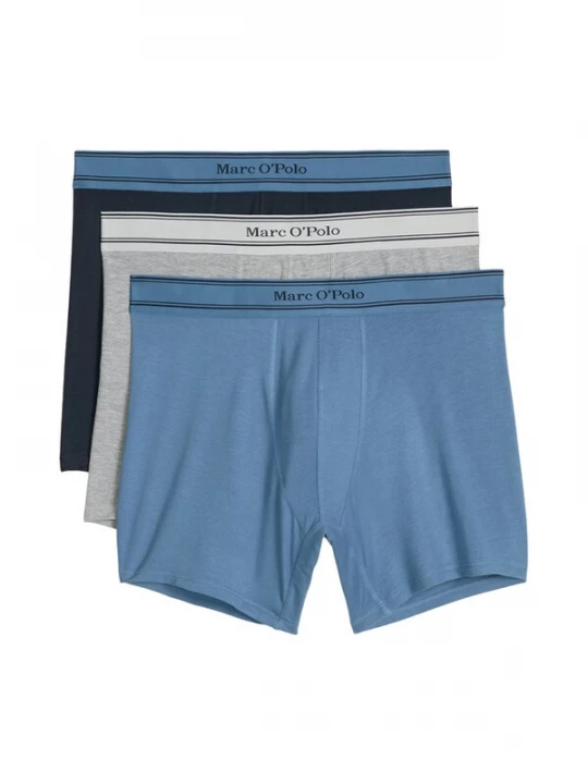 Foto van product Marc O'Polo Boxershorts ' Modal ' blauw / nachtblauw / grijs gemêleerd