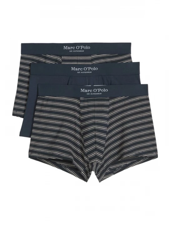 Foto van product Marc O'Polo Boxershorts ' Trunk Essentials ' beige / donkerblauw