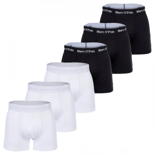 Foto van product Marc O'Polo Boxershorts zwart / wit