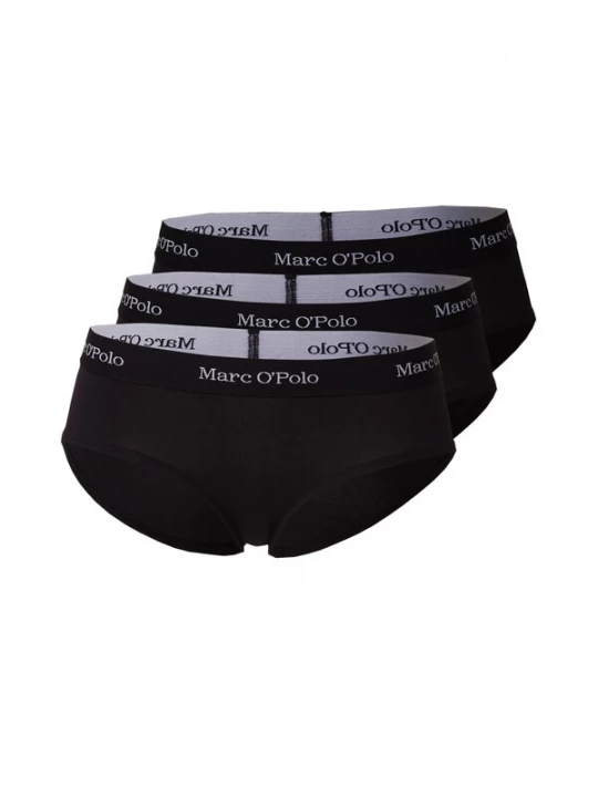 Foto van product Marc O'Polo Broekje 'Essentials' zwart / wit