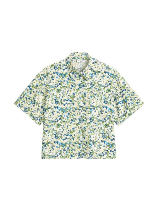 Foto van product Marc O'Polo DENIM Blouse blauw / groen / mintgroen / wit
