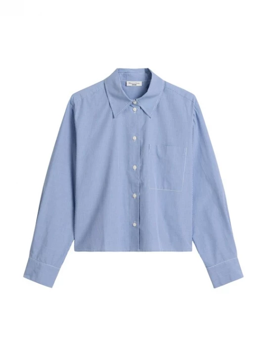 Foto van product Marc O'Polo DENIM Blouse blauw / wit