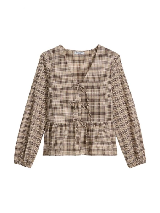 Foto van product Marc O'Polo DENIM Blouse donkerbeige / bruin