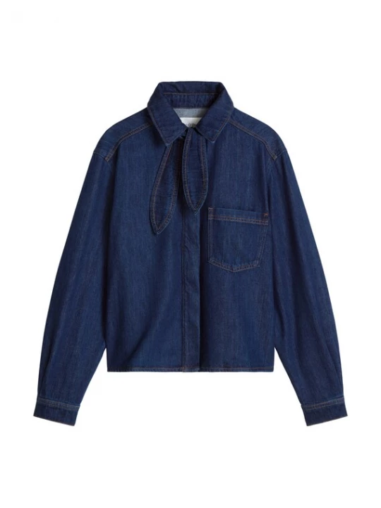 Foto van product Marc O'Polo DENIM Blouse donkerblauw