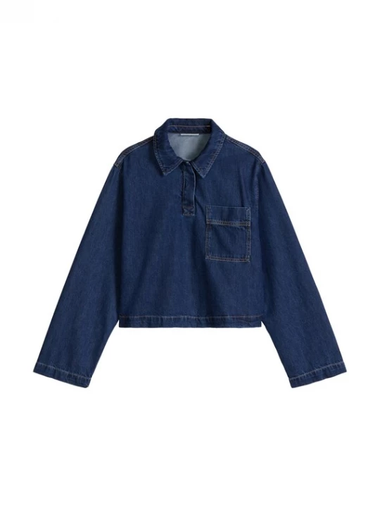 Foto van product Marc O'Polo DENIM Blouse donkerblauw