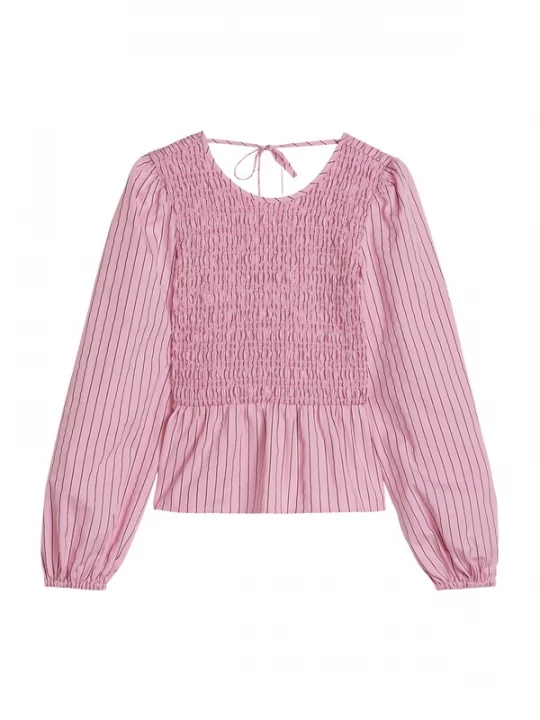 Foto van product Marc O'Polo DENIM Blouse donkerbruin / rosa
