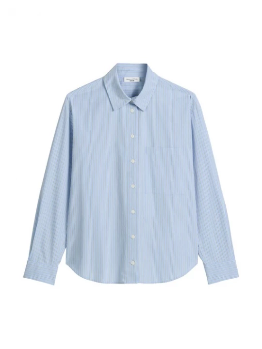Foto van product Marc O'Polo DENIM Blouse lichtblauw / olijfgroen