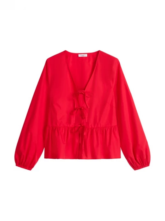 Foto van product Marc O'Polo DENIM Blouse lichtrood