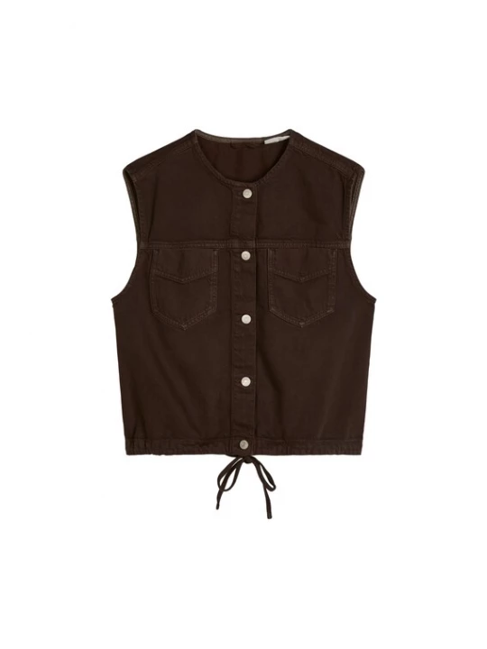 Foto van product Marc O'Polo DENIM Bodywarmer donkerbruin