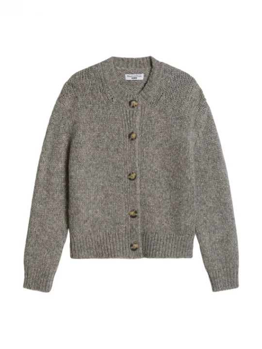 Foto van product Marc O'Polo DENIM Gebreid vest grijs
