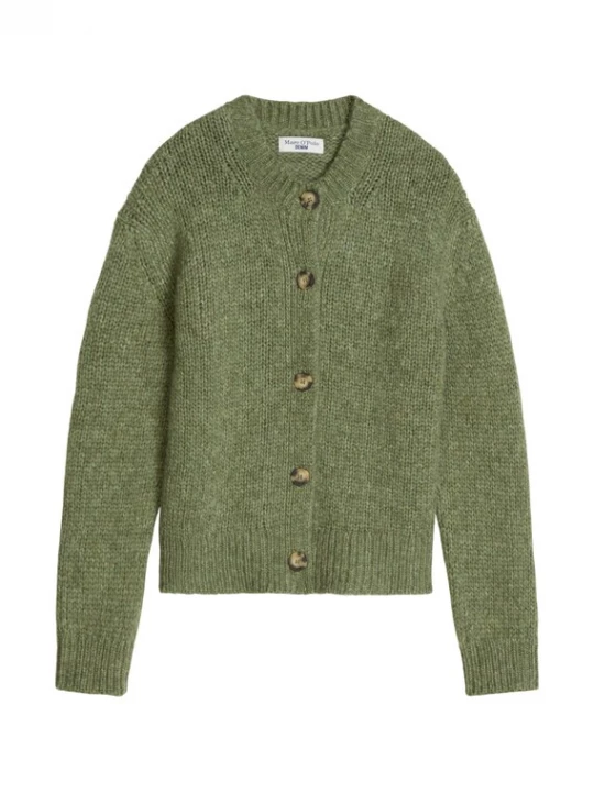 Foto van product Marc O'Polo DENIM Gebreid vest groen
