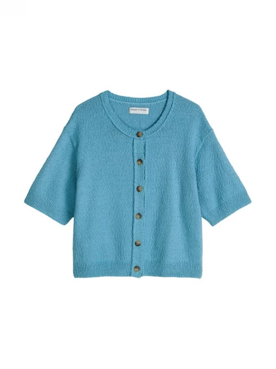Foto van product Marc O'Polo DENIM Gebreid vest lichtblauw
