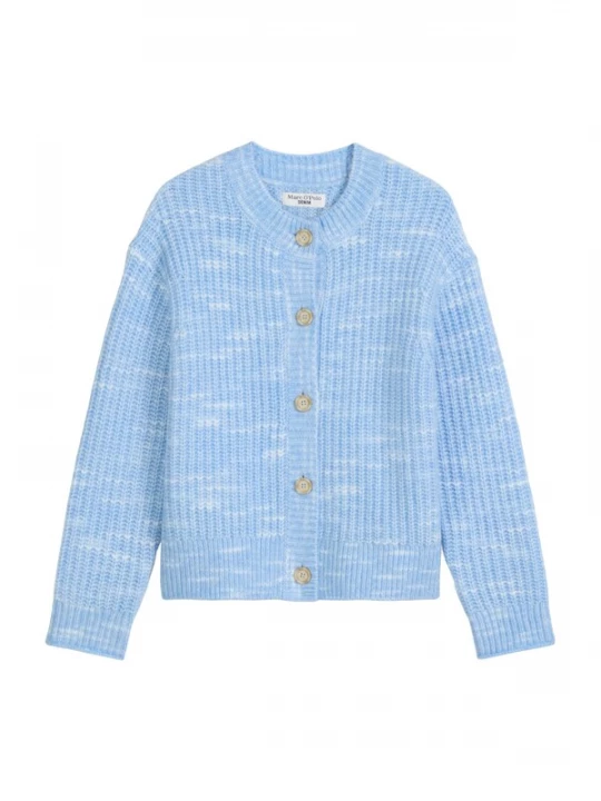 Foto van product Marc O'Polo DENIM Gebreid vest lichtblauw