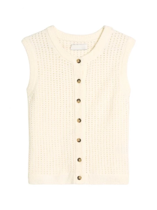 Foto van product Marc O'Polo DENIM Gebreid vest natuurwit