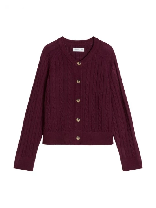 Foto van product Marc O'Polo DENIM Gebreid vest rood