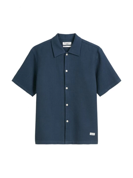 Foto van product Marc O'Polo DENIM Overhemd donkerblauw / wit