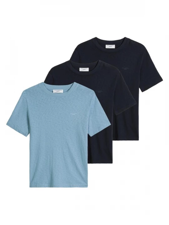 Foto van product Marc O'Polo DENIM Shirt 'Basic' blauw gemêleerd