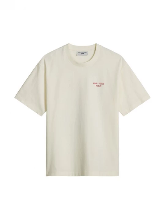 Foto van product Marc O'Polo DENIM Shirt 'Crayfish Capsule' blauw / rood / wolwit
