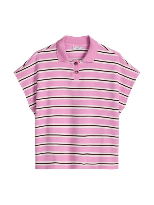 Foto van product Marc O'Polo DENIM Shirt donkerbruin / rosa / wit