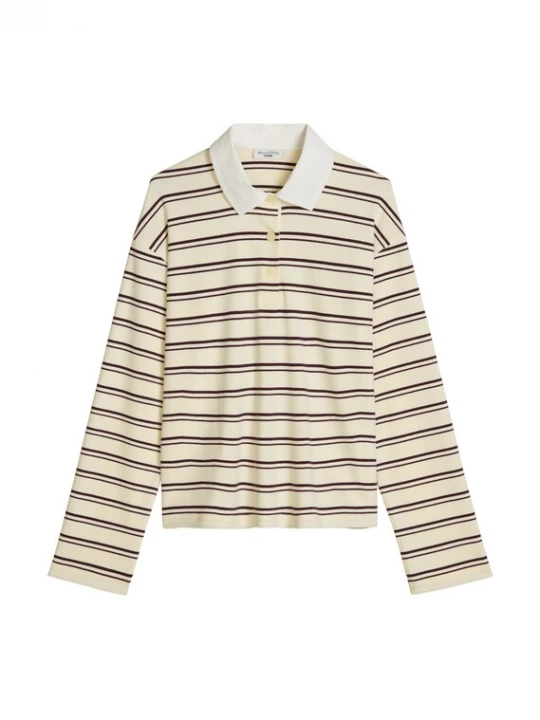 Foto van product Marc O'Polo DENIM Shirt geel / donkerlila