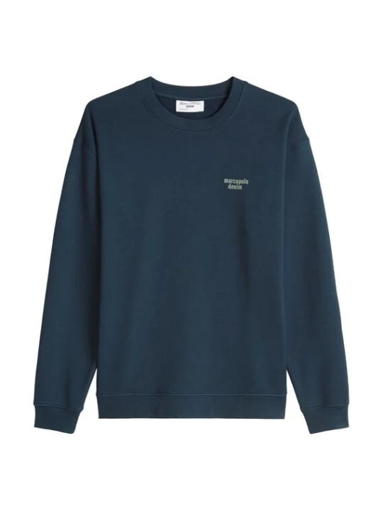 Foto van product Marc O'Polo DENIM Sweatshirt donkerblauw / grijs / magenta