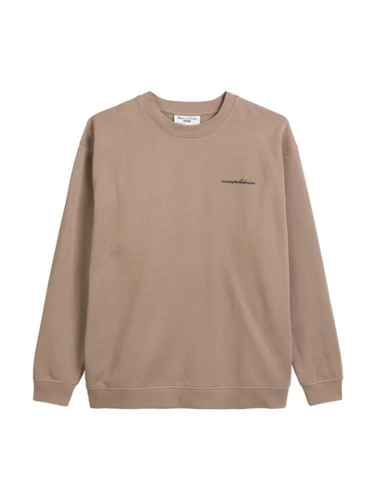 Foto van product Marc O'Polo DENIM Sweatshirt donkerblauw / lichtbruin