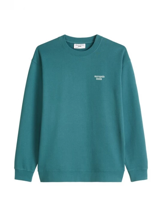 Foto van product Marc O'Polo DENIM Sweatshirt grijs / donkergroen