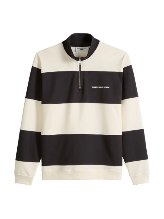 Foto van product Marc O'Polo DENIM Sweatshirt zwart / wit