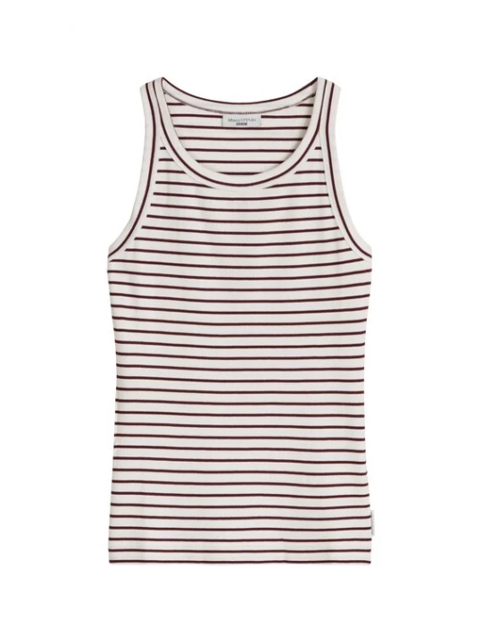 Foto van product Marc O'Polo DENIM Top bruin / wit
