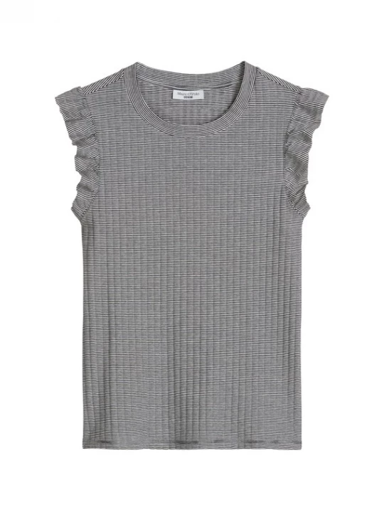 Foto van product Marc O'Polo DENIM Top donkerblauw / wit