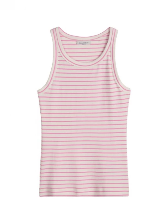 Foto van product Marc O'Polo DENIM Top lichtroze / natuurwit