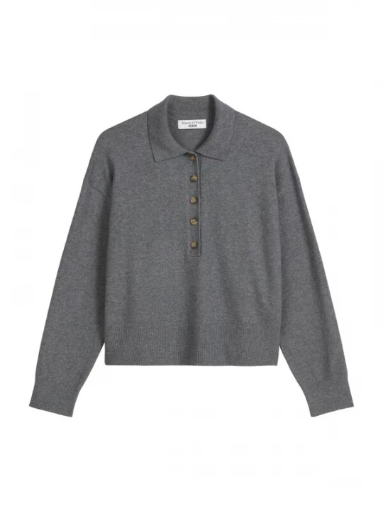 Foto van product Marc O'Polo DENIM Trui grijs gemêleerd