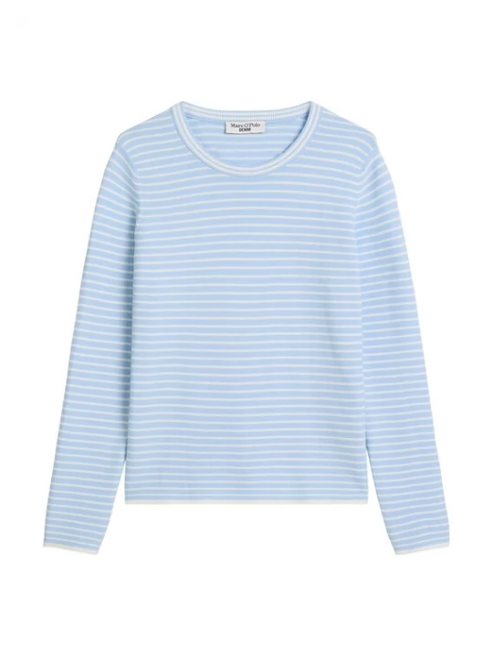Foto van product Marc O'Polo DENIM Trui lichtblauw / wit