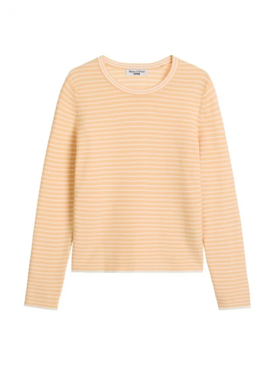 Foto van product Marc O'Polo DENIM Trui pasteloranje / wit