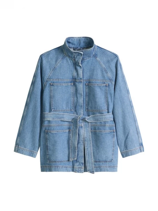 Foto van product Marc O'Polo DENIM Tussenjas blauw denim