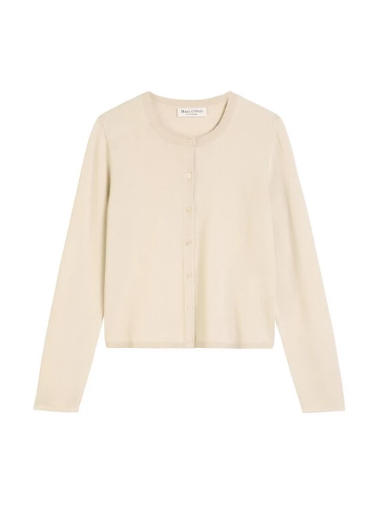 Foto van product Marc O'Polo Gebreid vest beige