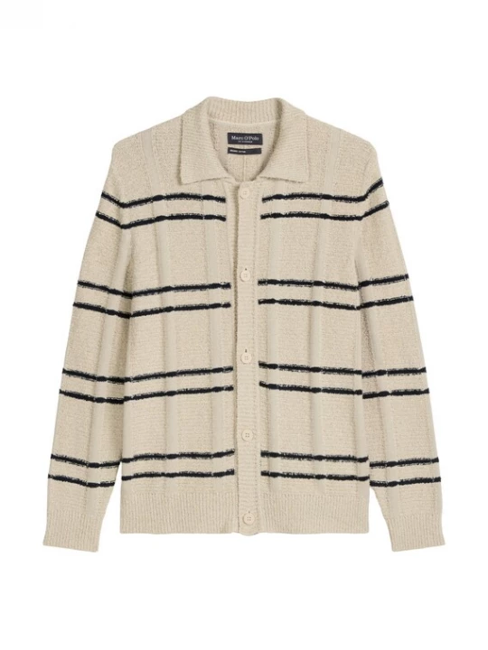 Foto van product Marc O'Polo Gebreid vest beige
